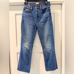 MOTHER Ankle Jeans in Blue